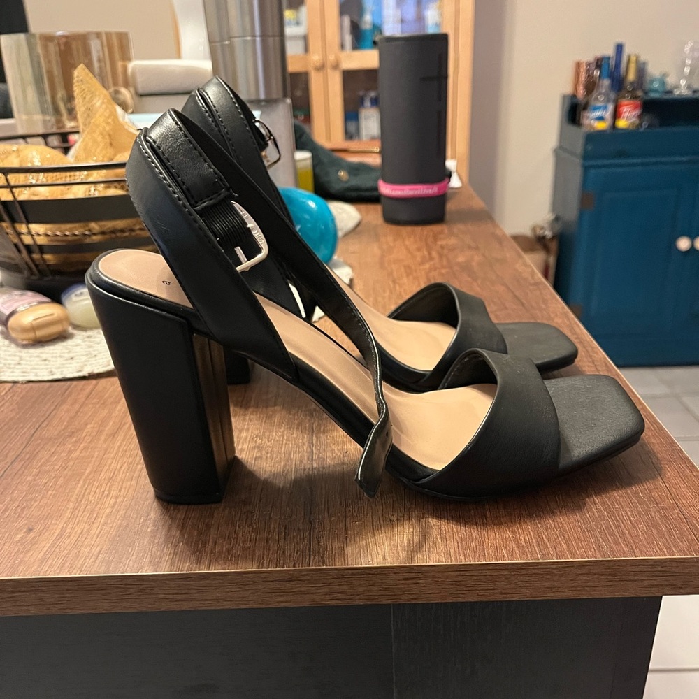 Black heels